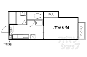 京都府京都市東山区今熊野剣宮町（賃貸アパート1K・1階・21.00㎡） その2