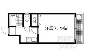 ハイムシモヤナギ 101 ｜ 京都府京都市左京区田中下柳町（賃貸アパート1K・1階・22.94㎡） その2