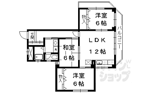 京都府京都市北区小山北玄以町（賃貸マンション3LDK・2階・69.66㎡） その2