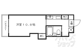 京都府京都市北区上賀茂葵之森町（賃貸マンション1K・4階・26.88㎡） その2