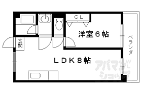 京都府京都市北区平野鳥居前町（賃貸マンション1LDK・1階・33.99㎡） その2