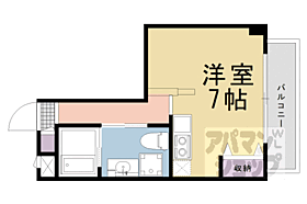 コスモＬ下鴨 308 ｜ 京都府京都市左京区下鴨夜光町（賃貸マンション1R・3階・17.81㎡） その2