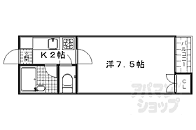 京都府京都市北区大宮南椿原町（賃貸アパート1K・2階・19.64㎡） その2