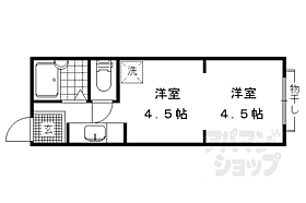 ハイツとういん 203 ｜ 京都府京都市左京区新東洞院町（賃貸マンション2K・2階・32.00㎡） その2