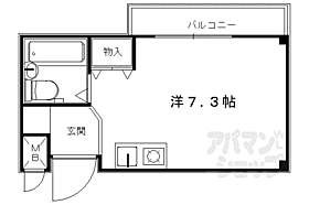 京都府京都市上京区大宮通寺ノ内下ル西北小路町（賃貸マンション1R・2階・17.00㎡） その2