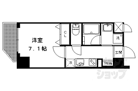 ベラジオ京都一乗寺III 104 ｜ 京都府京都市左京区一乗寺北大丸町（賃貸マンション1K・1階・25.24㎡） その2