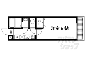 京都府京都市北区大宮西小野堀町（賃貸マンション1K・4階・22.89㎡） その2