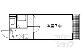 京都府京都市北区衣笠北高橋町（賃貸マンション1K・4階・21.00㎡） その2