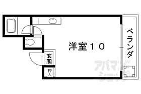 京都府京都市北区小山初音町（賃貸マンション1R・3階・19.00㎡） その2