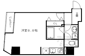 京都府京都市北区小山下内河原町（賃貸マンション1K・7階・28.03㎡） その2