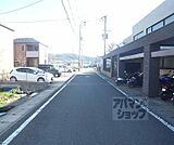 前面道路です。