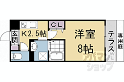 ヴィラ京大北II 1階/103