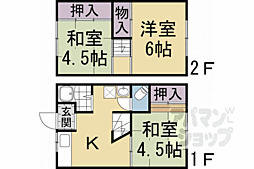 小林フラットC 3Kの間取図画像
