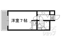 センチュリー・コーポ ワンルームの間取図画像