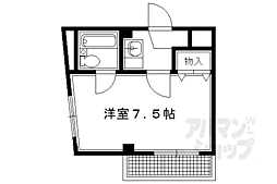 シャルムリラ 1Kの間取図画像