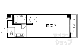 京福電気鉄道北野線 北野白梅町駅 徒歩15分 3階/-