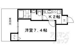 Ｋ’ｓメゾン左京 1階/106