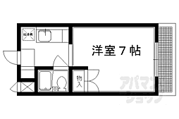 カーサ・コーザ 1Kの間取図画像