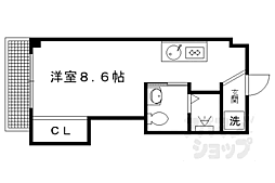 京都市営烏丸線 北大路駅 徒歩24分 4階/-