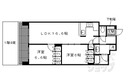 リーガル京都聖護院 3階