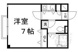 京福電気鉄道北野線 北野白梅町駅 徒歩4分 5階/-