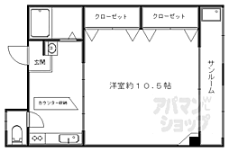 京都地下鉄東西線 二条城前駅 徒歩19分 3階/-
