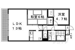 ジェイプール 2LDKの間取図画像