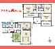 間取り：1号棟　間取図