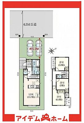 間取り 緑区鏡田　GRAFARE REUSE HOUSE　1号棟