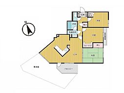 間取図画像 3LDK