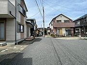 前面道路はクルドサックとなっており、駐車もスムーズです