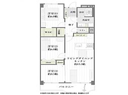 京成サンコーポ八千代台S棟 3LDKの間取図画像