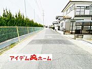 西側道路（2026年2月）撮影