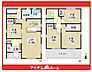 間取り：☆6号棟間取図☆