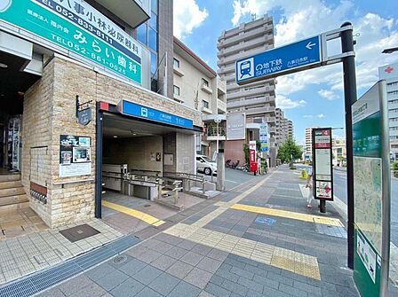 八事日赤駅(1040m)
