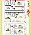 間取り：1号棟　間取り図 　  