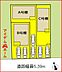 間取り：C号棟　配置図