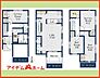 間取り：1号棟　間取図