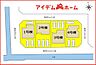 間取り：2号棟　配置図