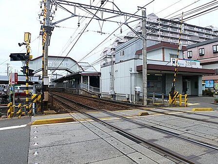 下小田井駅(9900m)