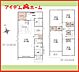 間取り：1号棟　間取図