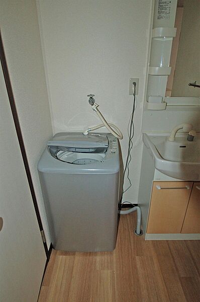 画像21:洗濯機置き場（洗濯機は付いていません）