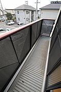 南向きバルコニーです。