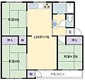 神陵台東住宅50号棟3階4.5万円