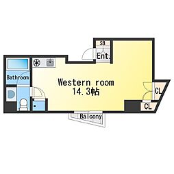 間取図画像 ワンルーム