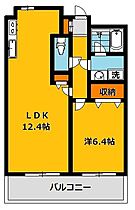 ピーノドゥーエ 303号室 ｜ 栃木県宇都宮市松原２丁目（賃貸マンション1LDK・3階・44.30㎡） その2