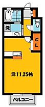 グランドール 103号室 ｜ 栃木県宇都宮市江曽島５丁目6-23（賃貸アパート1R・1階・30.03㎡） その2