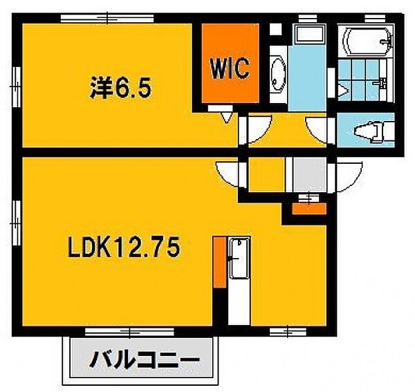 グランモア曙Ａ 102号室｜栃木県宇都宮市鶴田町(賃貸アパート1LDK・1階・45.06㎡)の写真 その2