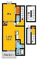 カレント 302号室 ｜ 栃木県宇都宮市南町（賃貸アパート1LDK・3階・53.00㎡） その2