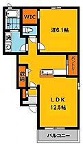 サンライズガーデンC 105号室 ｜ 栃木県宇都宮市茂原町（賃貸アパート1LDK・1階・44.93㎡） その2